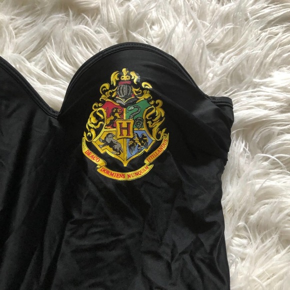 new harry potter peplum one piece swimsuit size small - Picture 2 of 3